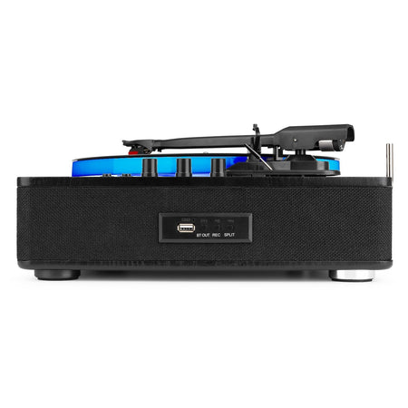 Fenton RP162LED - Giradiscos con BT in/out Negro - Tempo Shop