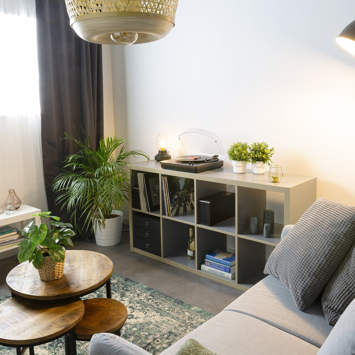 Fenton RP168DW - Giradiscos con altavoces Madera Oscura - Tempo Shop