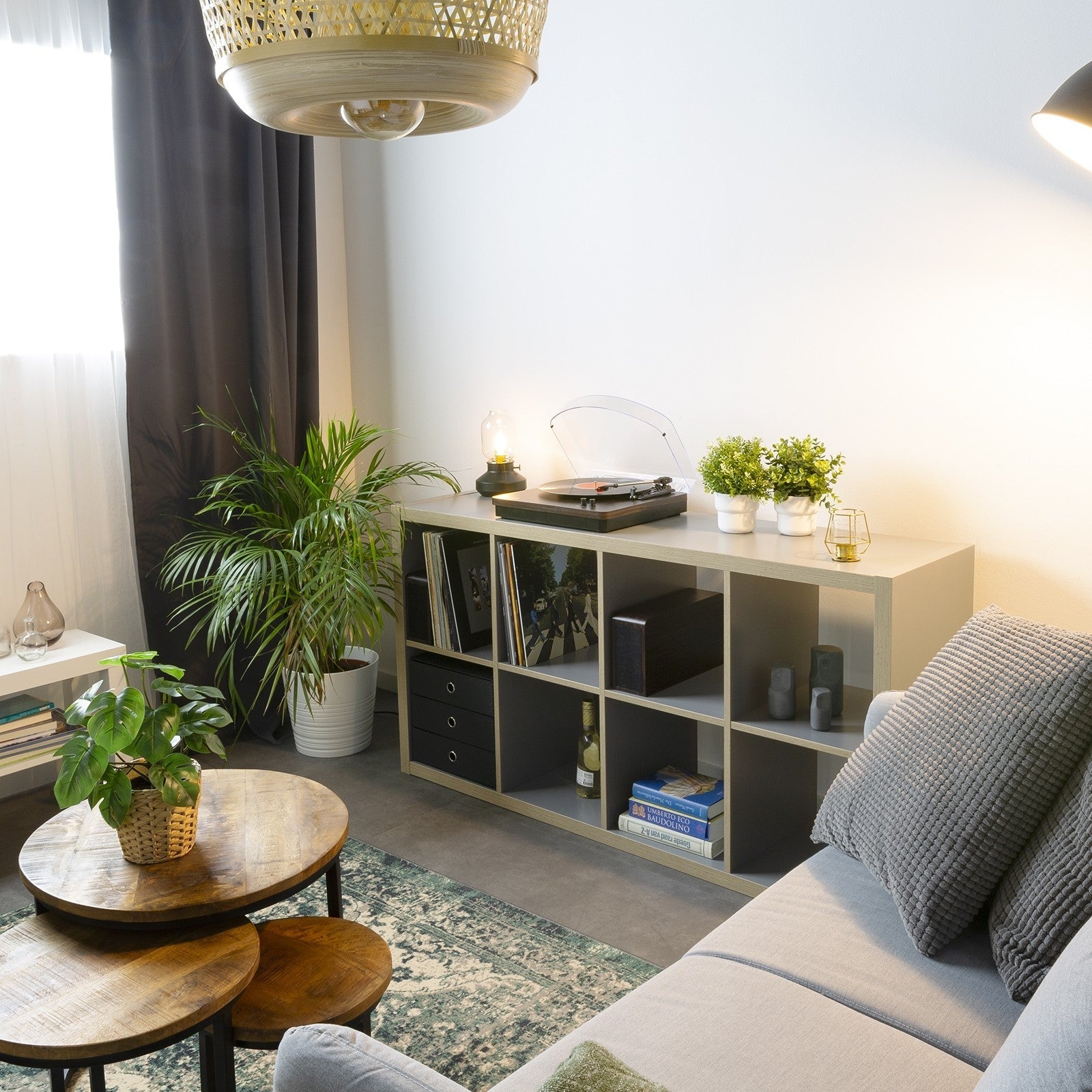 Fenton RP168DW - Giradiscos con altavoces Madera Oscura - Tempo Shop