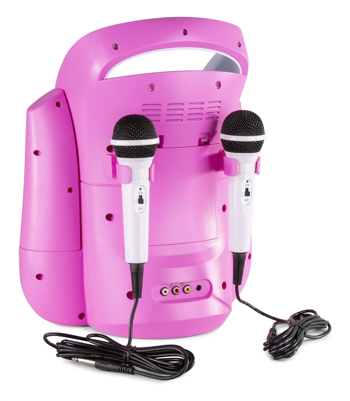 Fenton SBS30P - Sistema Karaoke con CD y 2 micros Rosa - Tempo Shop