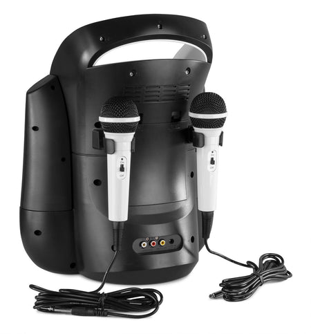 Fenton SBS30W - Sistema Karaoke con CD y 2 micros Blanco - Tempo Shop
