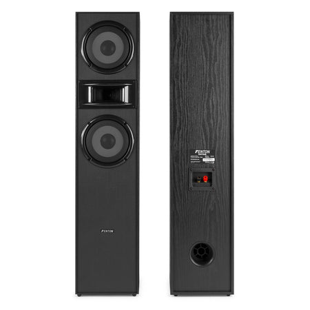 Fenton SHF700B - Bafle de torre Set 2x 6.5” Negro - Tempo Shop