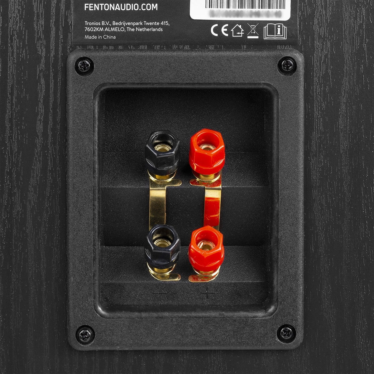 Fenton SHF80B - Bafles de torre Set 3x 6.5” Negro - Tempo Shop