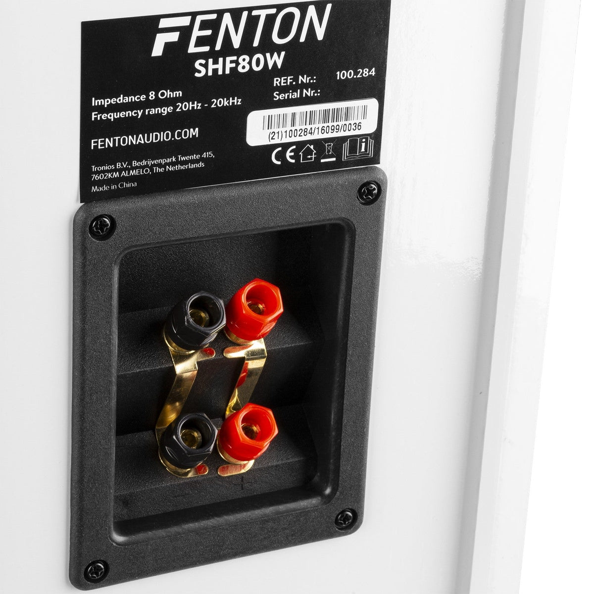 Fenton SHF80W - Bafles de torre Set 3x 6.5” Blanco - Tempo Shop