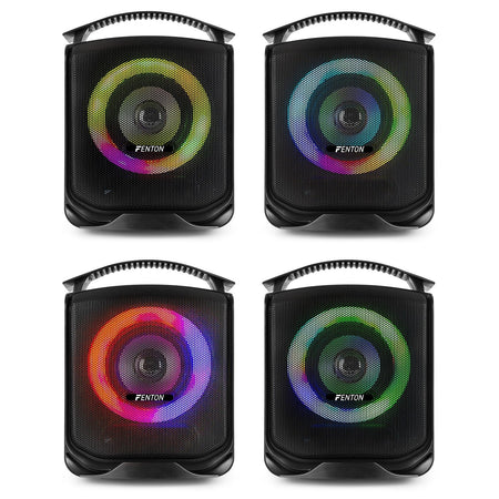 Fenton Sputnik - 1 Altavoz LED Party con batería - Tempo Shop