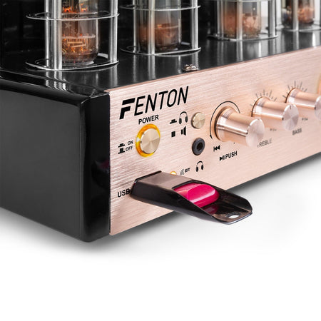 Fenton TA60 - Amplificador estéreo Híbrido Valvulas - Tempo Shop