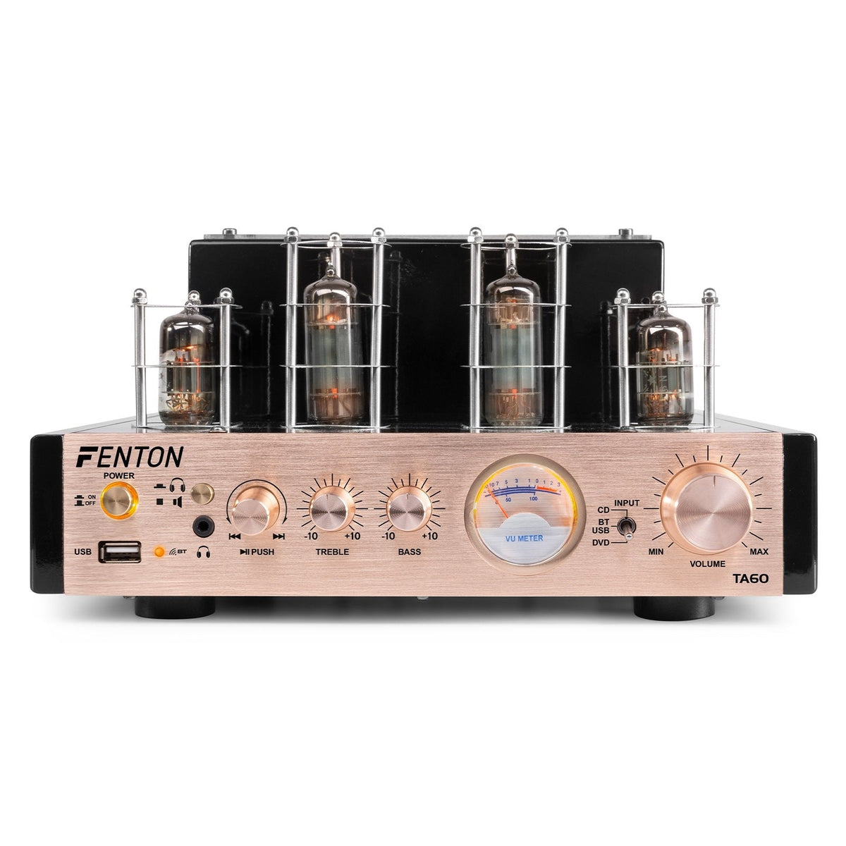 Fenton TA60 - Amplificador estéreo Híbrido Valvulas - Tempo Shop