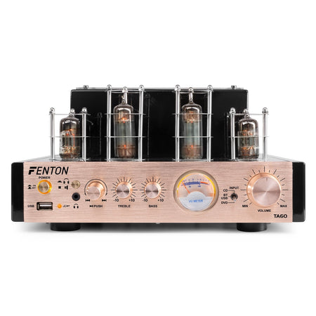 Fenton TA60 - Amplificador estéreo Híbrido Valvulas - Tempo Shop