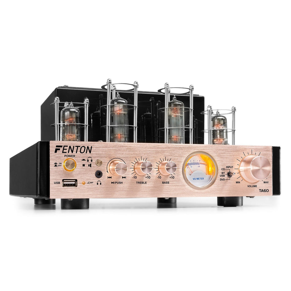 Fenton TA60 - Amplificador estéreo Híbrido Valvulas - Tempo Shop