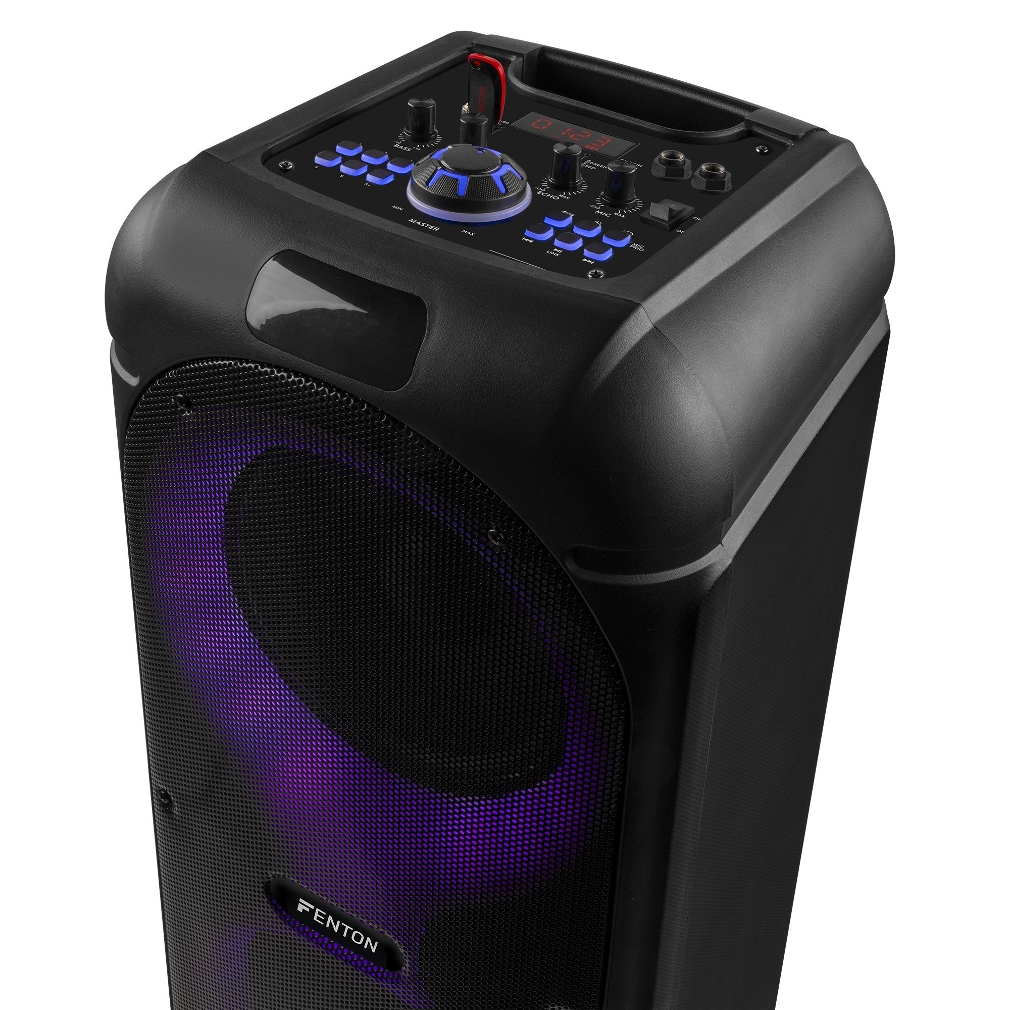 Fenton Track510 - Altavoz para fiestas con espectáculo de luces LED - Tempo Shop