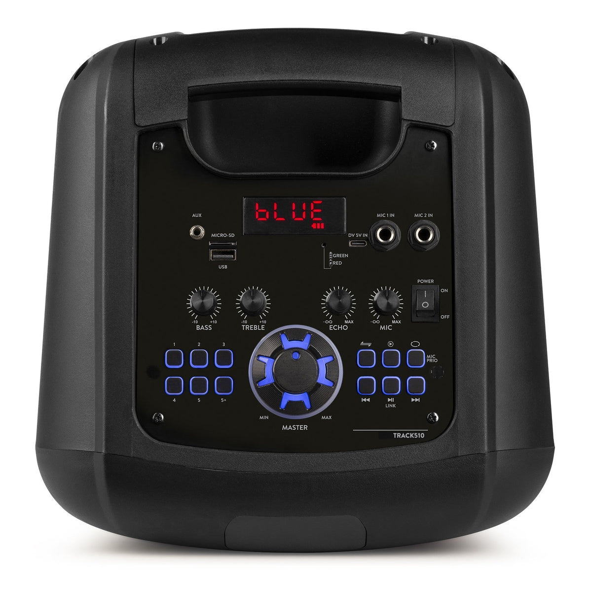 Fenton Track510 - Altavoz para fiestas con espectáculo de luces LED - Tempo Shop