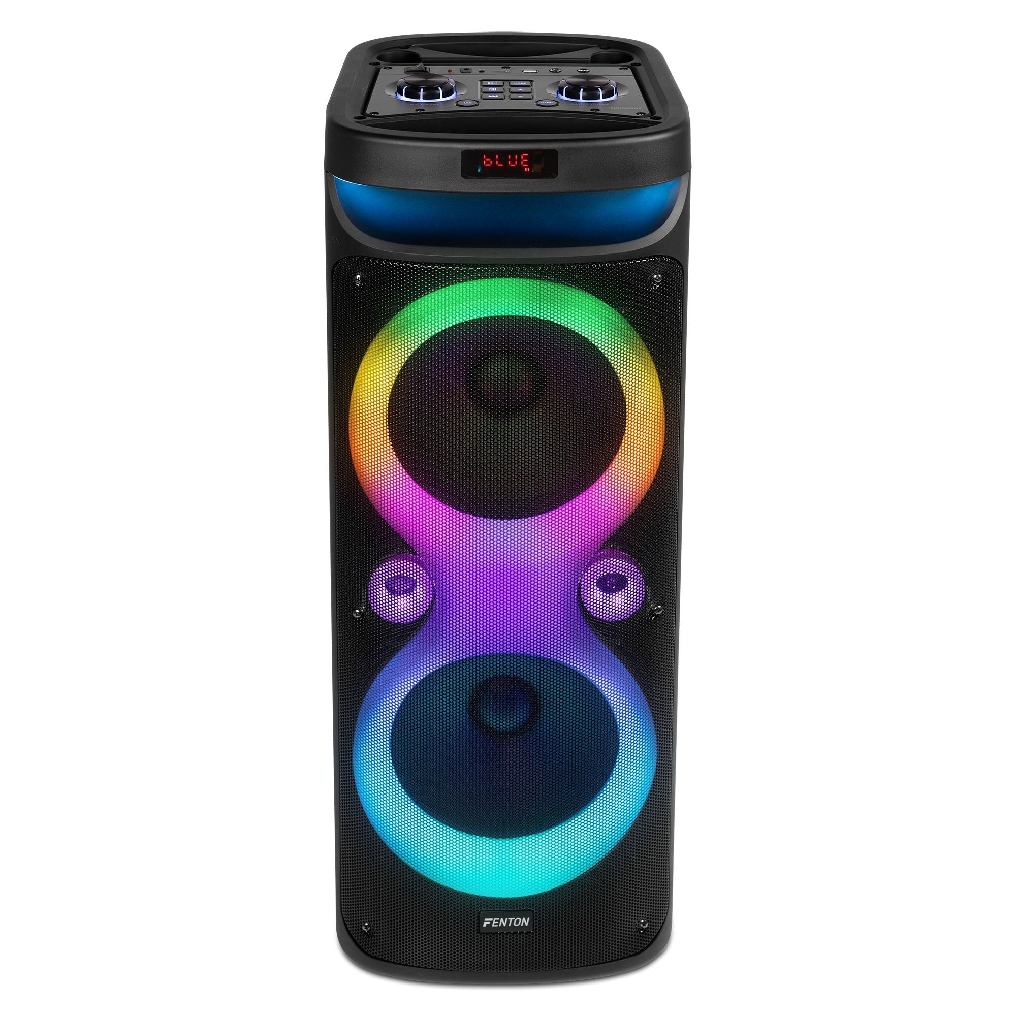 Fenton Track610 - Altavoz para fiestas con espectáculo de luces LED - Tempo Shop