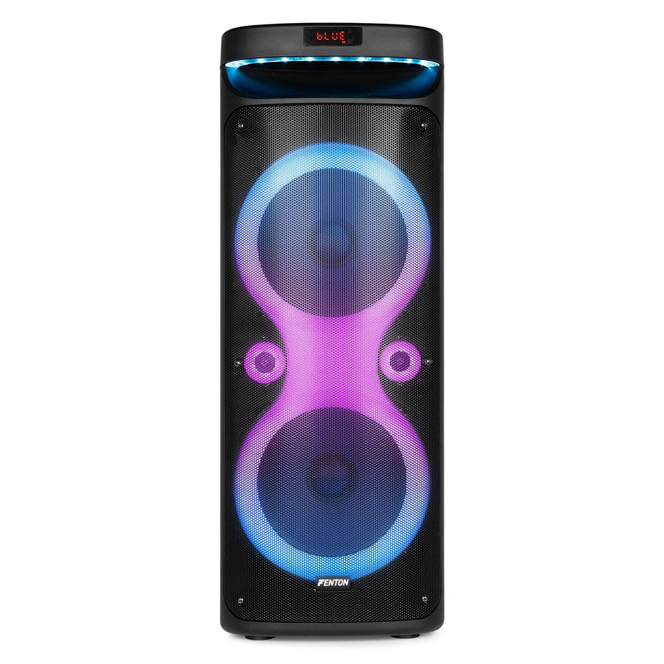 Fenton Track610 - Altavoz para fiestas con espectáculo de luces LED - Tempo Shop