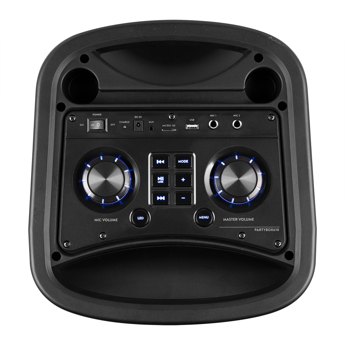 Fenton Track610 - Altavoz para fiestas con espectáculo de luces LED - Tempo Shop