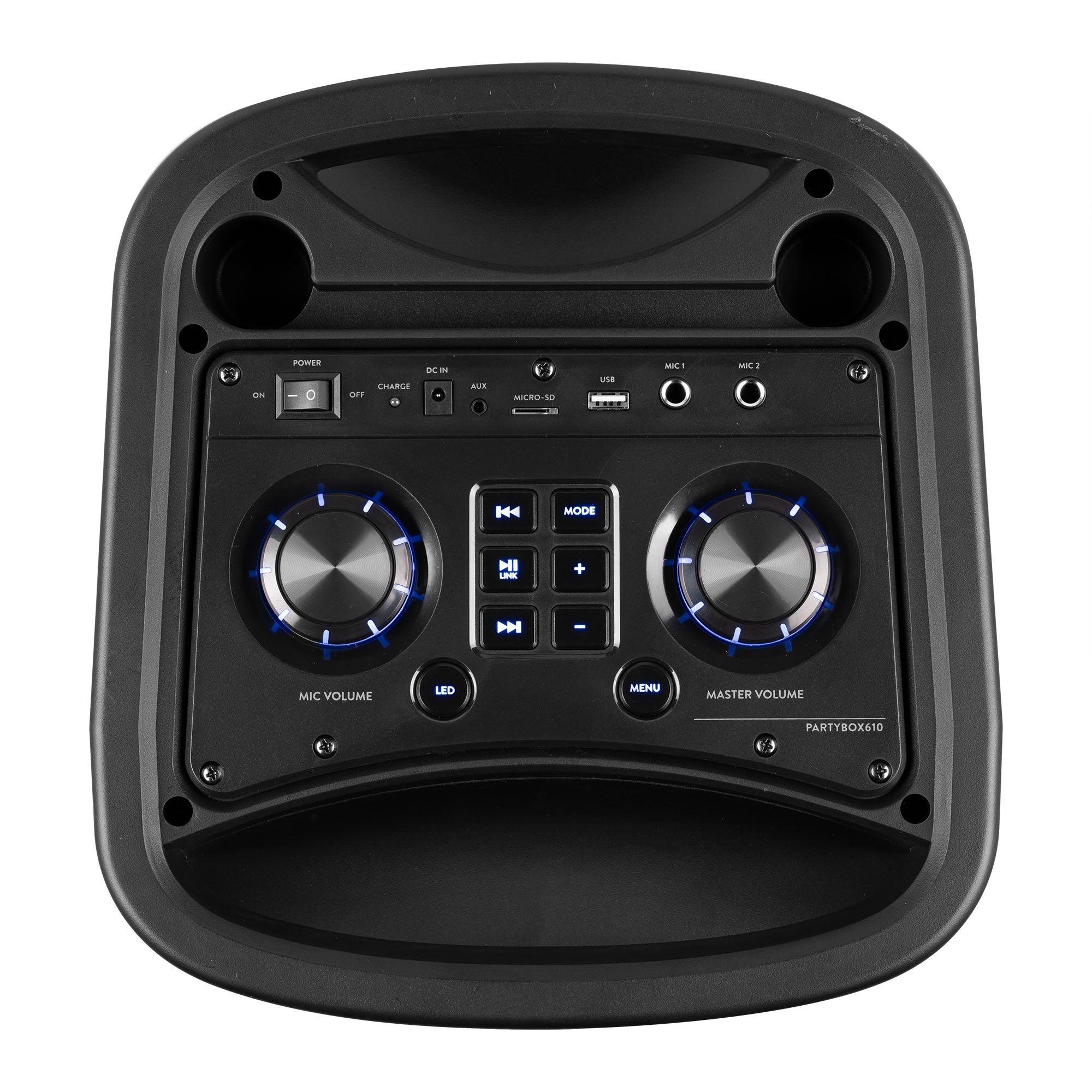 Fenton Track610 - Altavoz para fiestas con espectáculo de luces LED - Tempo Shop