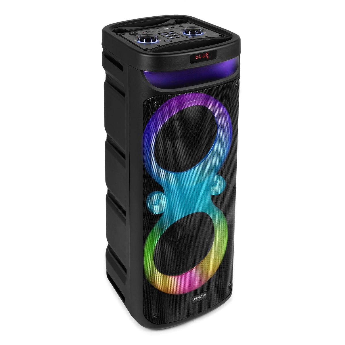 Fenton Track610 - Altavoz para fiestas con espectáculo de luces LED - Tempo Shop