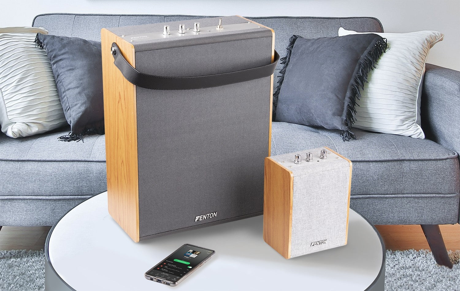 Fenton VBS80 - Altavoz de madera Vintage 8" - Tempo Shop