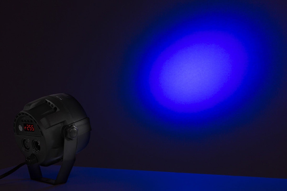 Fuzzix 153.232 - Foco PAR Party 12x1W UV DMX - Tempo Shop