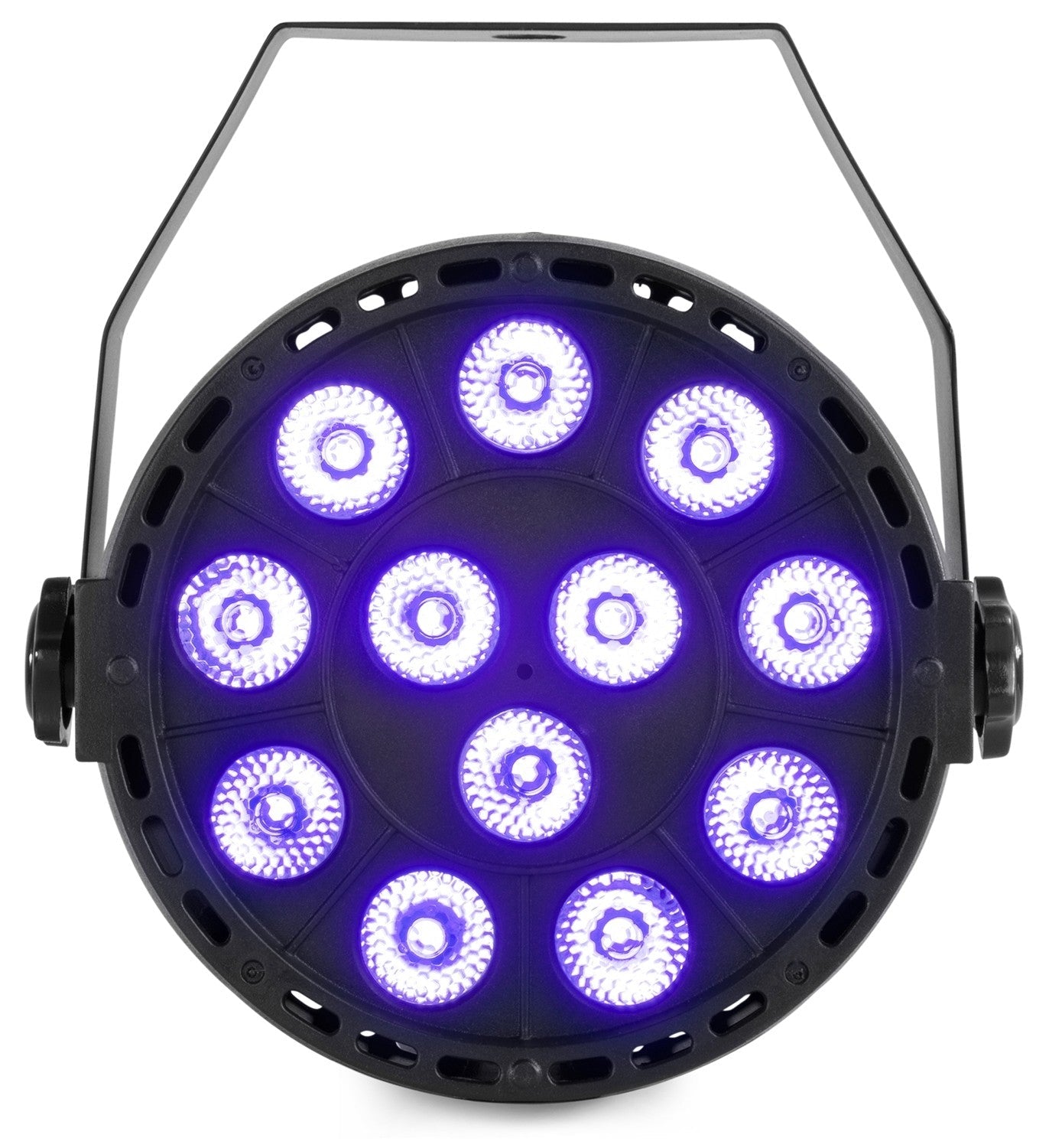 Fuzzix 153.232 - Foco PAR Party 12x1W UV DMX - Tempo Shop