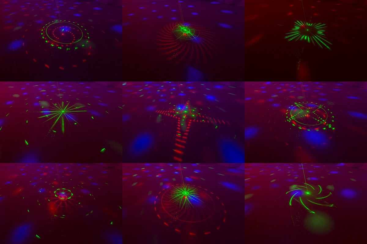 Fuzzix DJ10 - Jelly Moon con Laser Rojo/Verde - Tempo Shop