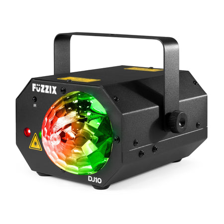 Fuzzix DJ10 - Jelly Moon con Laser Rojo/Verde - Tempo Shop
