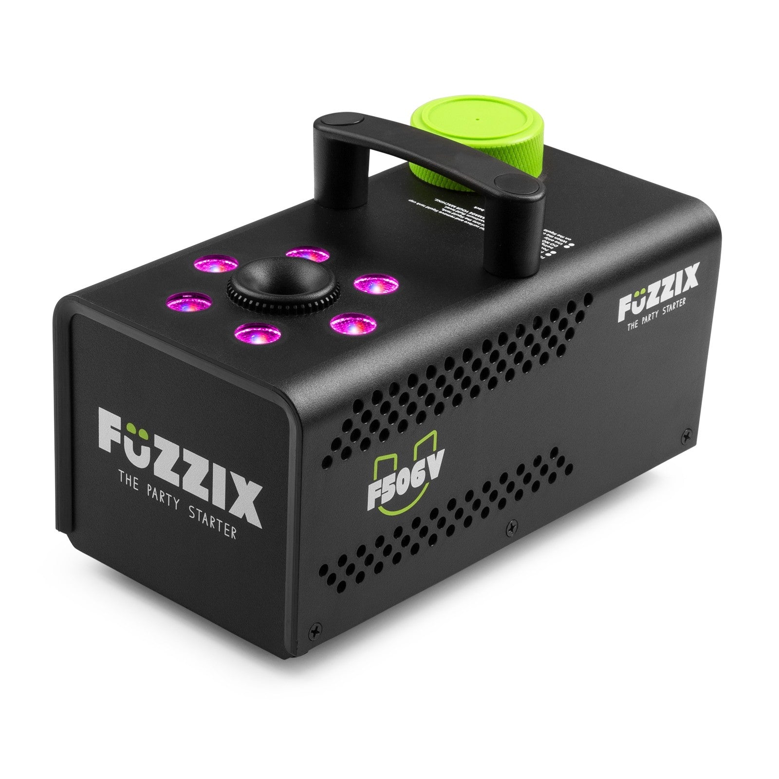 Fuzzix F506V - Máquina de humo vertical 6 LEDs RGB - Tempo Shop