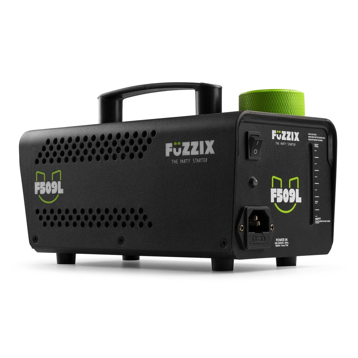 Fuzzix F509L - Máquina de humo Party 9 LEDs RGB - Tempo Shop