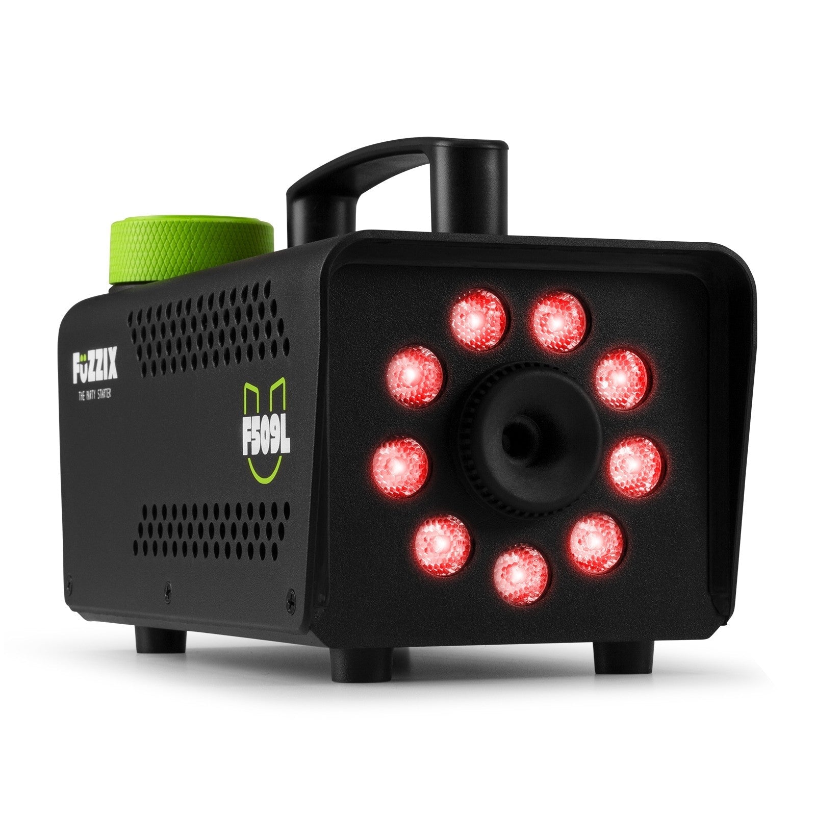 Fuzzix F509L - Máquina de humo Party 9 LEDs RGB - Tempo Shop