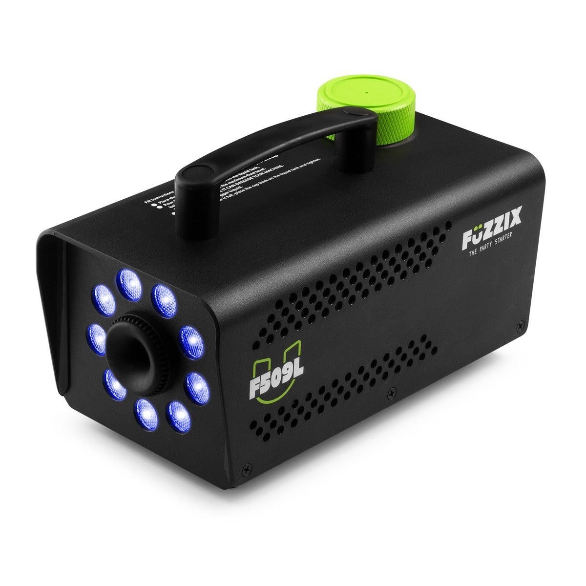 Fuzzix F509L - Máquina de humo Party 9 LEDs RGB - Tempo Shop
