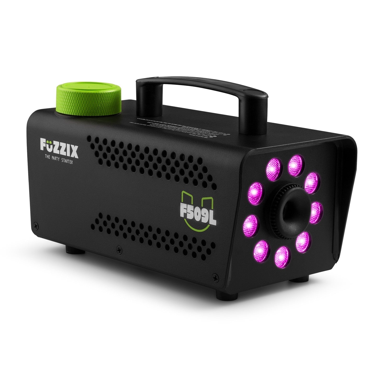 Fuzzix F509L - Máquina de humo Party 9 LEDs RGB - Tempo Shop