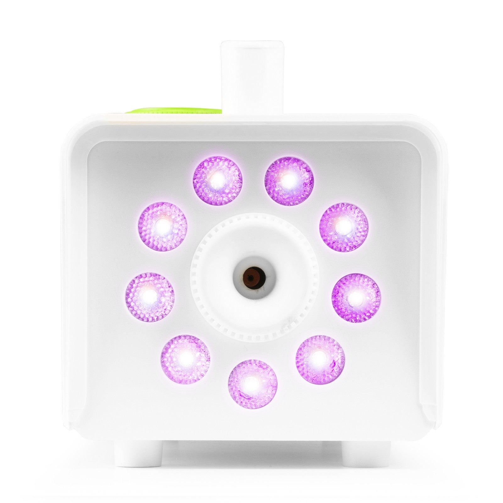 Fuzzix F509LW - Máquina de humo Party 9 LEDs RGB Edición blanca - Tempo Shop