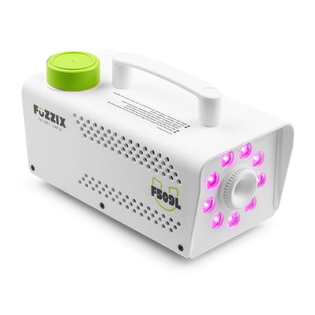 Fuzzix F509LW - Máquina de humo Party 9 LEDs RGB Edición blanca - Tempo Shop