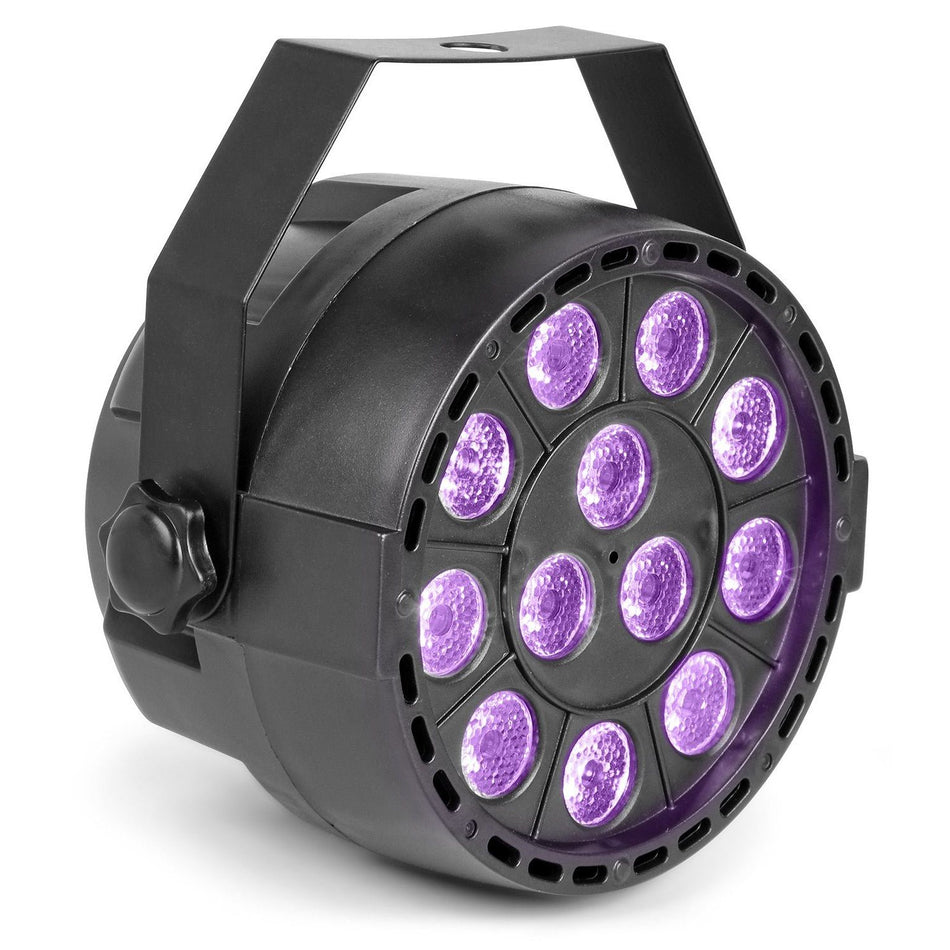 Fuzzix 153.232 - Foco PAR Party 12x1W UV DMX - Tempo Shop