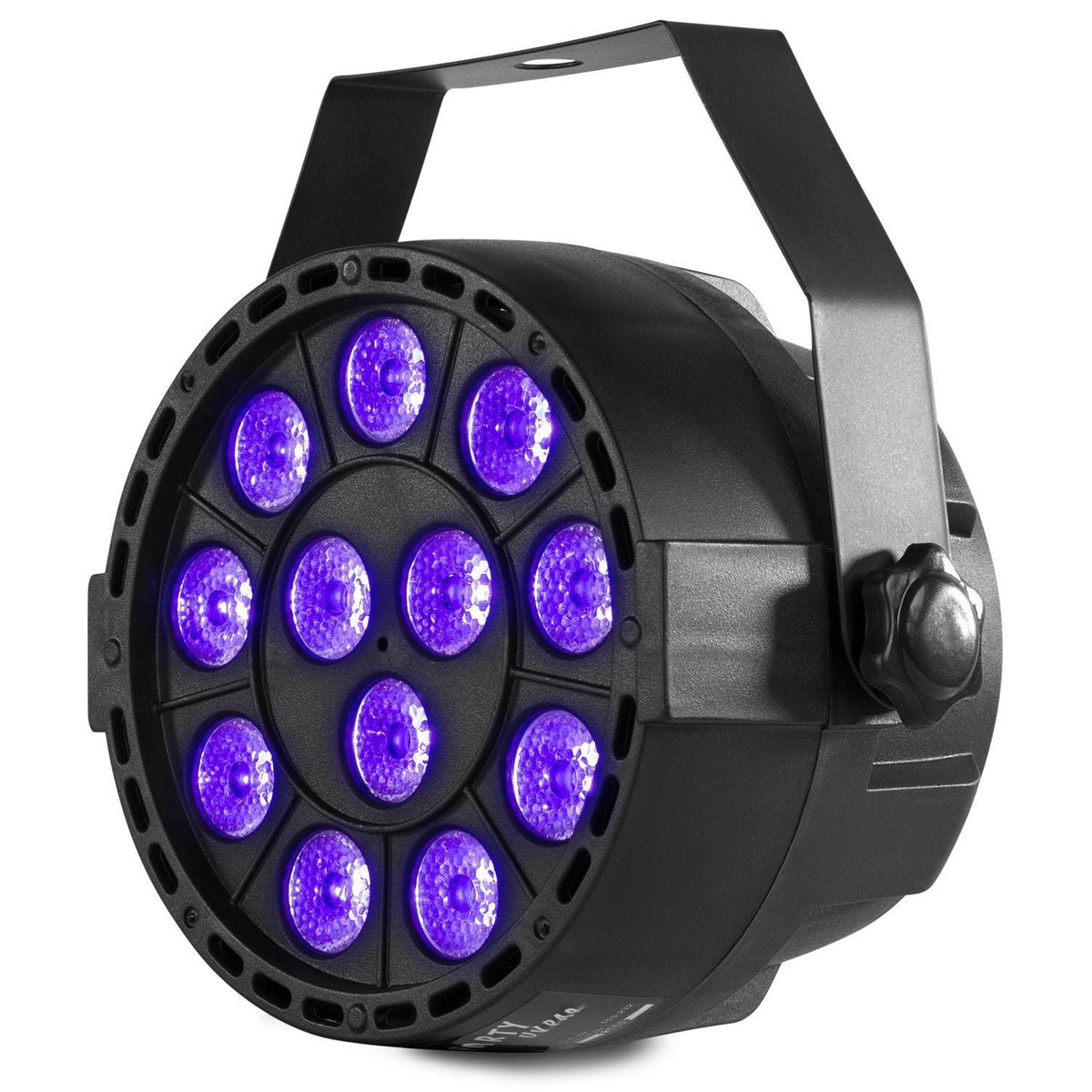 Fuzzix 153.232 - Foco PAR Party 12x1W UV DMX - Tempo Shop