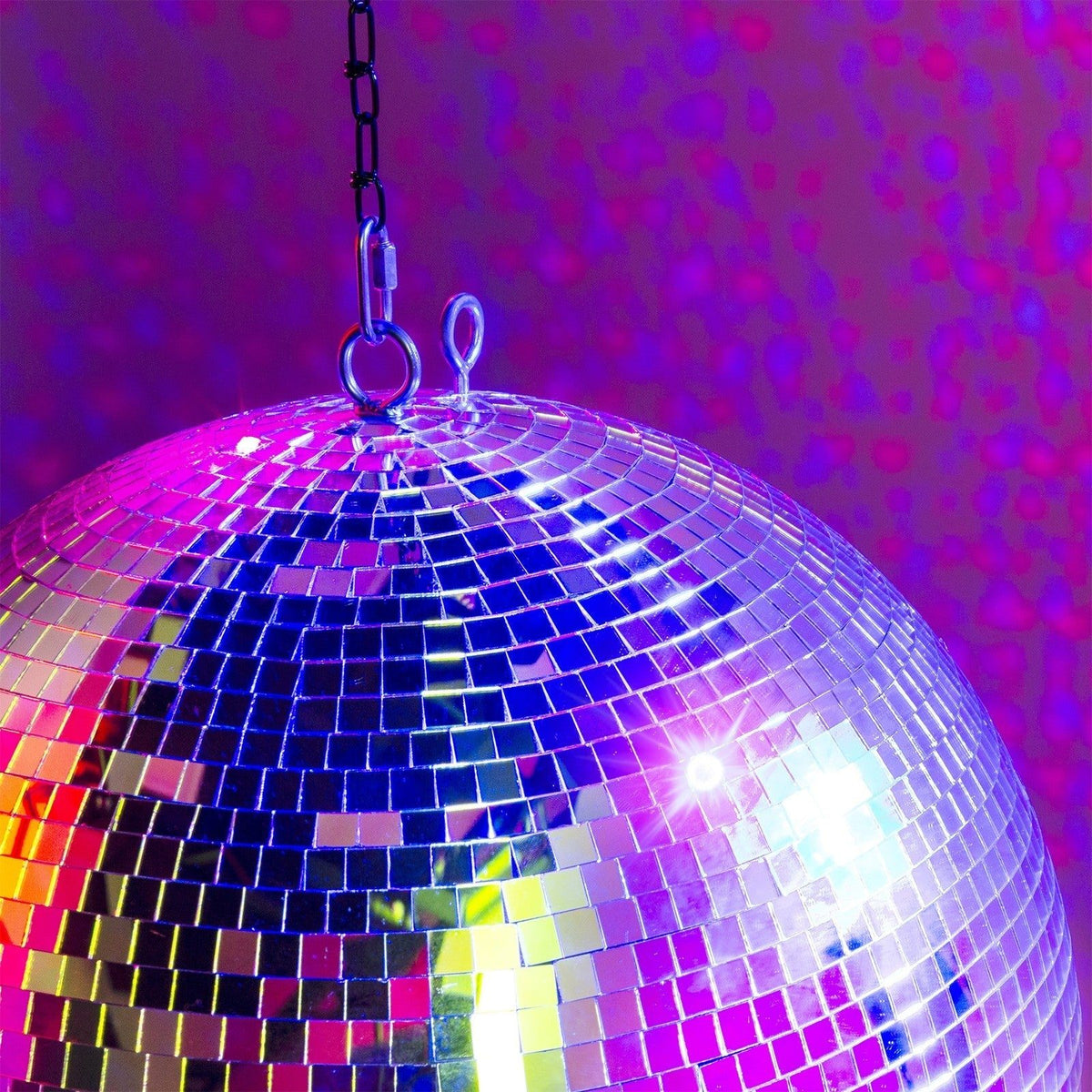 Fuzzix MB40 - Bola de disco, cristal plano, 40cm - Tempo Shop