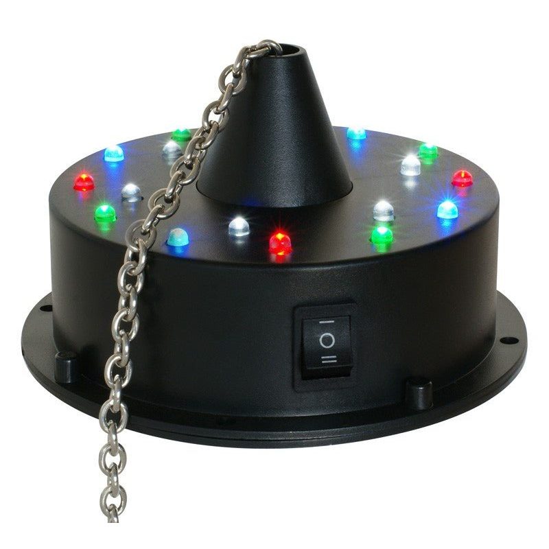 Fuzzix MBW18LED - Motor para bolas de espejos con bateria con 18 LEDs - Tempo Shop