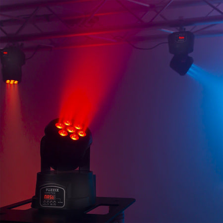 Fuzzix MHC706 - LED Wash Cabeza movil - Tempo Shop