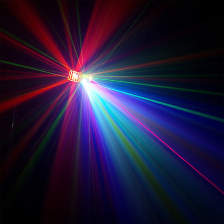 Fuzzix Stellar1 - Sistema de Iluminación Multi DJ 5 en 1 con Efectos LED y Patrones - Tempo Shop