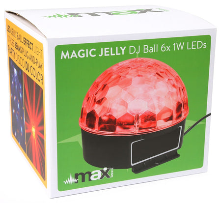 Fuzzix Magic Jelly - DJ Ball Activada por sonido 6x 1W LED - Tempo Shop