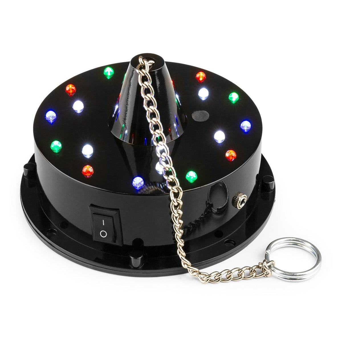 Fuzzix MB20ML - Bola de disco con motor 18 LEDs, 20 cm - Tempo Shop