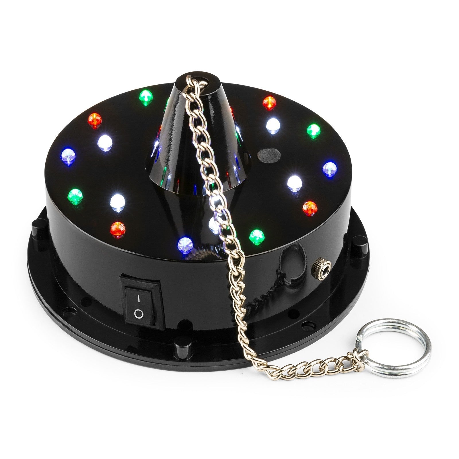Fuzzix MB20ML - Bola de disco con motor 18 LEDs, 20 cm - Tempo Shop
