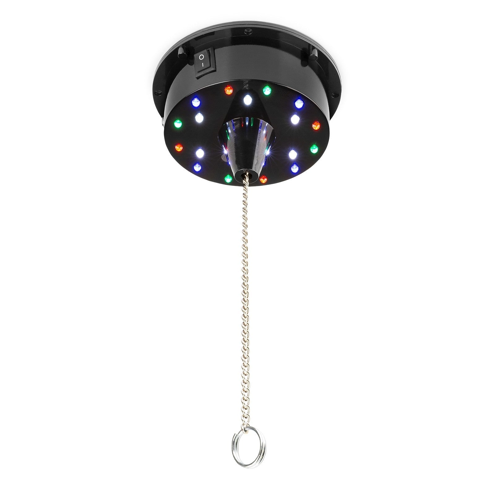 Fuzzix MB30ML - Bola de disco con motor 18 LEDs, 30cm - Tempo Shop