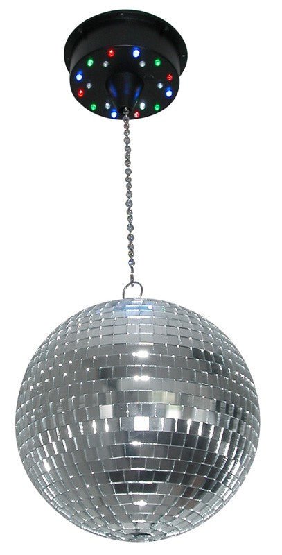 Fuzzix MBW18LED - Motor para bolas de espejos con bateria con 18 LEDs - Tempo Shop