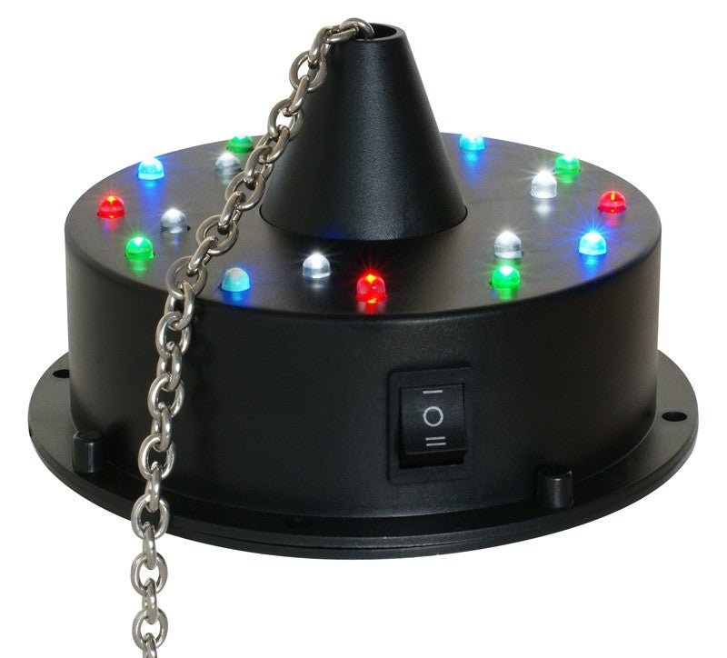 Fuzzix MBW18LED - Motor para bolas de espejos con bateria con 18 LEDs - Tempo Shop