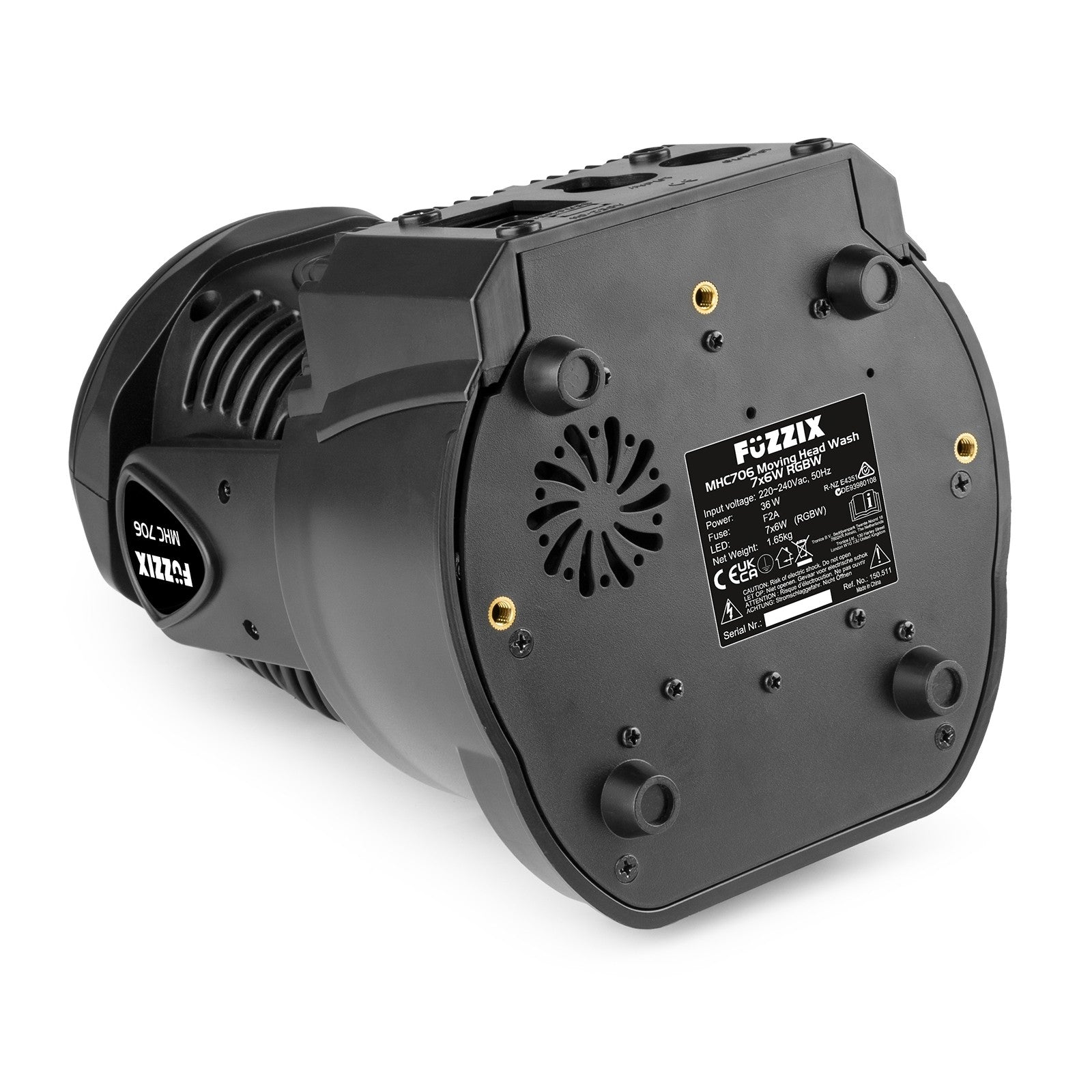 Fuzzix MHC706 - LED Wash Cabeza movil - Tempo Shop