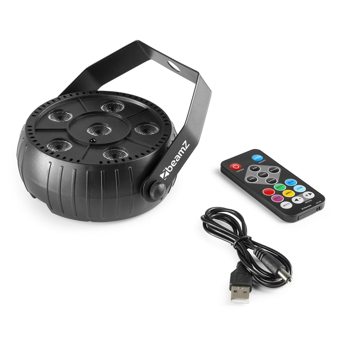 Fuzzix PLP10 - Foco Par Party con batería 6x 2W RGB - Tempo Shop