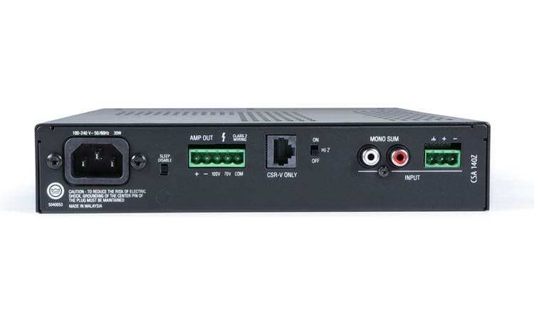 JBL PROFESSIONAL CSA-140Z - Amplificador de Potencia Comercial 40W