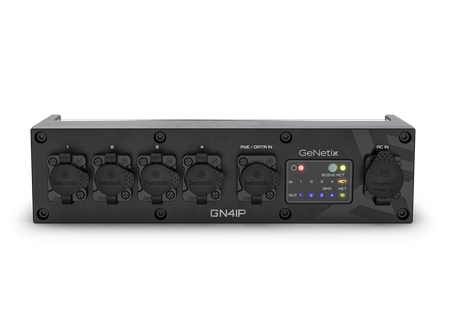 ChamSys GeNetix GN4IP - Nodo Ethernet-DMX de 4 puertos