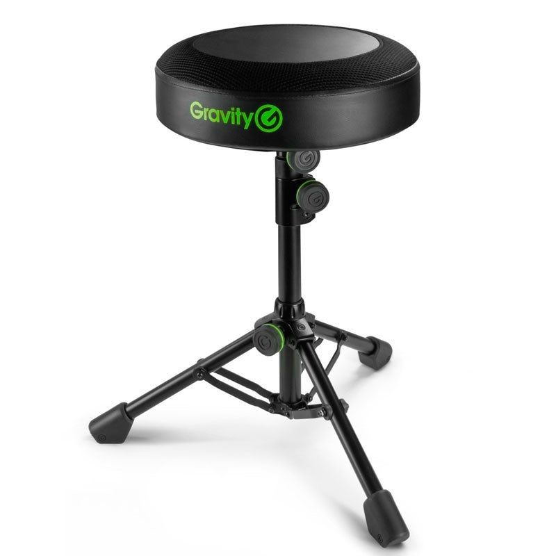 Gravity GFDSEAT1 - Taburete Redondo Plegable de Altura Ajustable - Tempo Shop