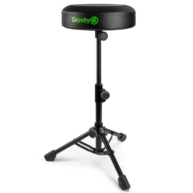 Gravity GFDSEAT1 - Taburete Redondo Plegable de Altura Ajustable - Tempo Shop